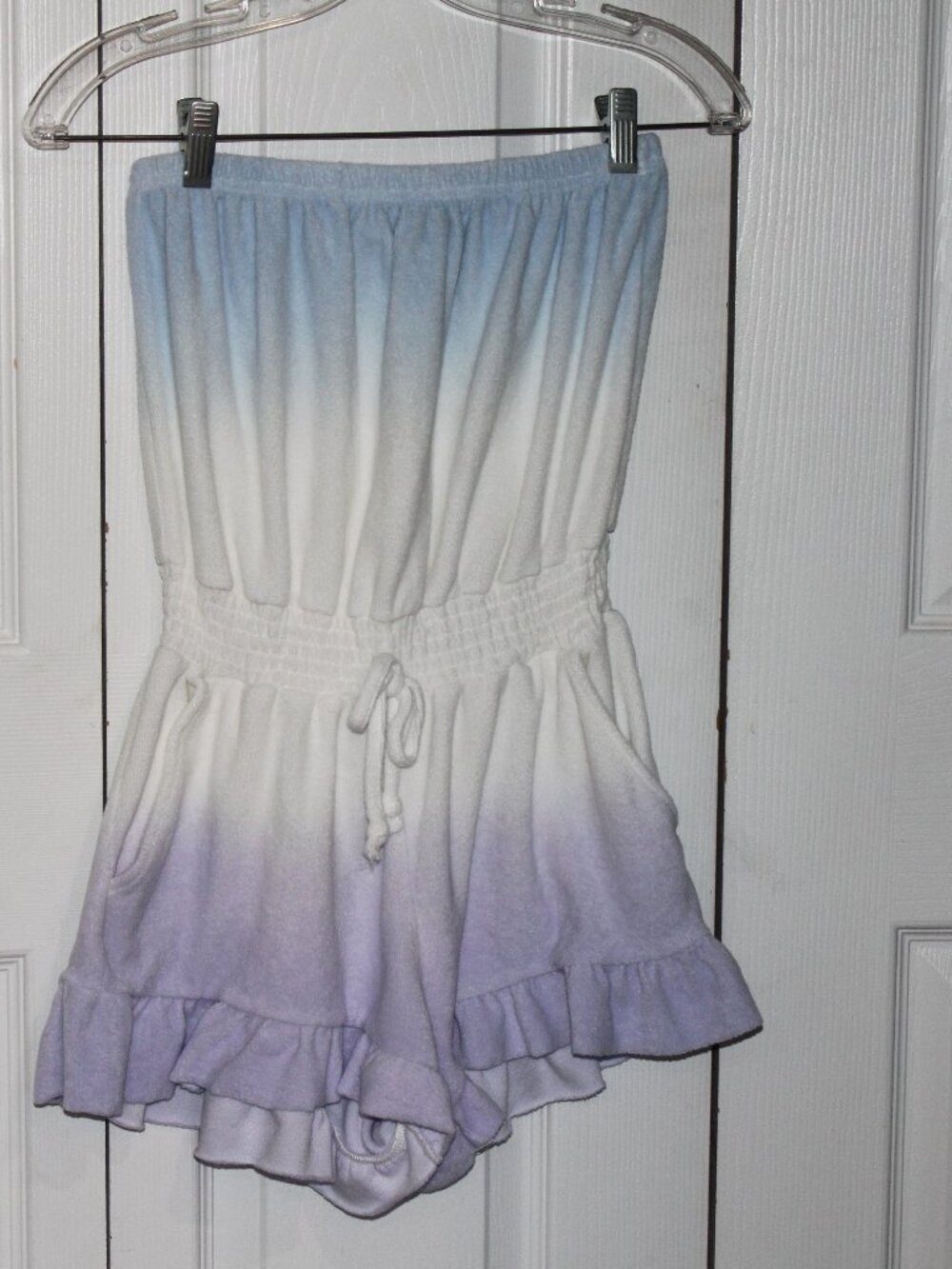 Vintage Havana Terry Strapless Romper